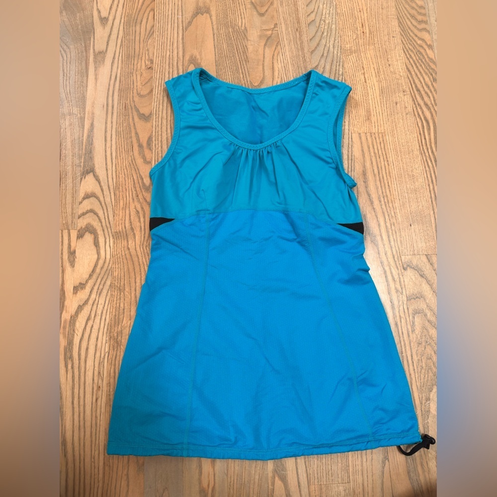 lululemon athletica Blue Tank Top